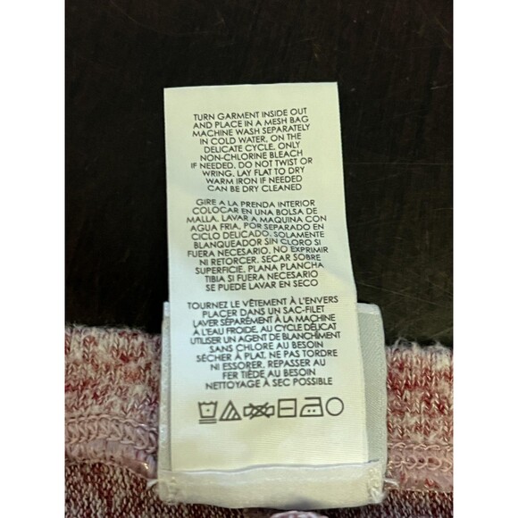 Cabi Shrug Sweater Womens Medium Pink Marled Knit Bolero Long Sleeve 8002 - Picture 7 of 7